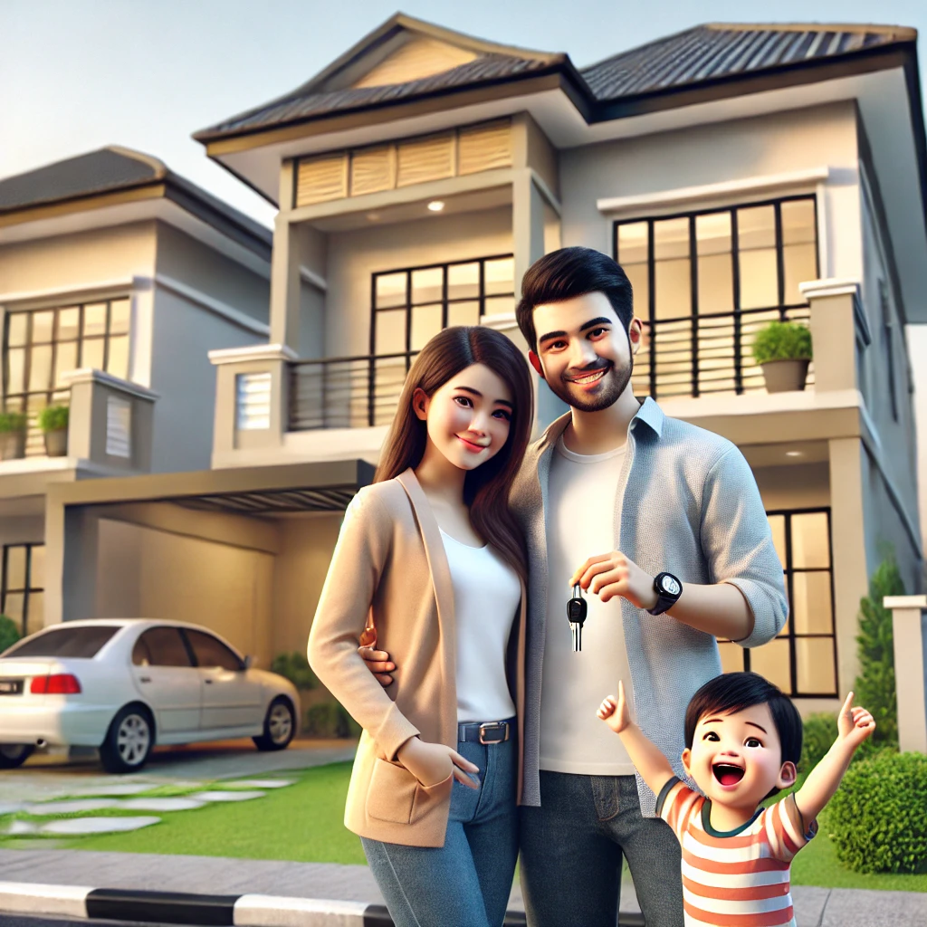 Rumah Selangorku Landed House happy family image