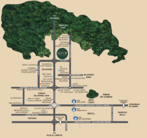 bayu selayang heights image map