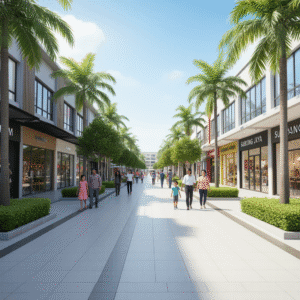 Pemandangan jalan di Subang Jaya, lokasi strategik untuk projek RSKU Freehold