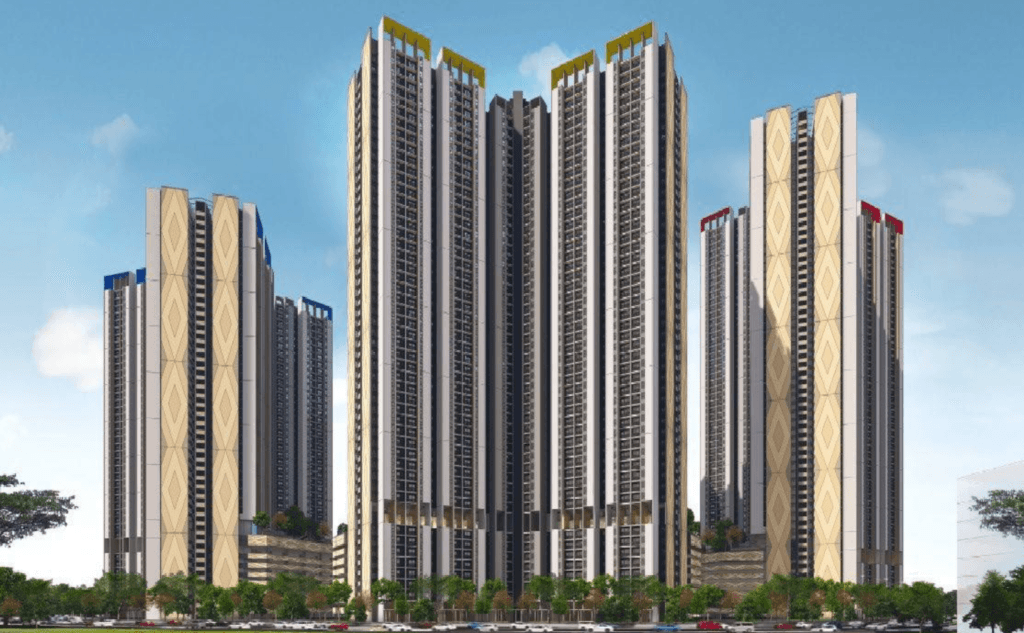 Pandangan hadapan kondo mewah Residensi Aman Madani Bandar Sri Permaisuri